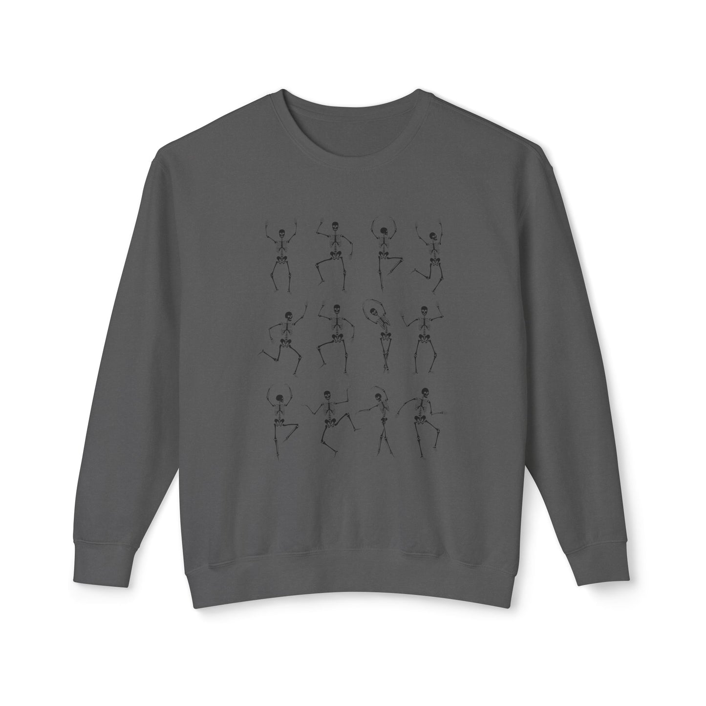 BLACK DANCING SKELETONS SWEATSHIRT