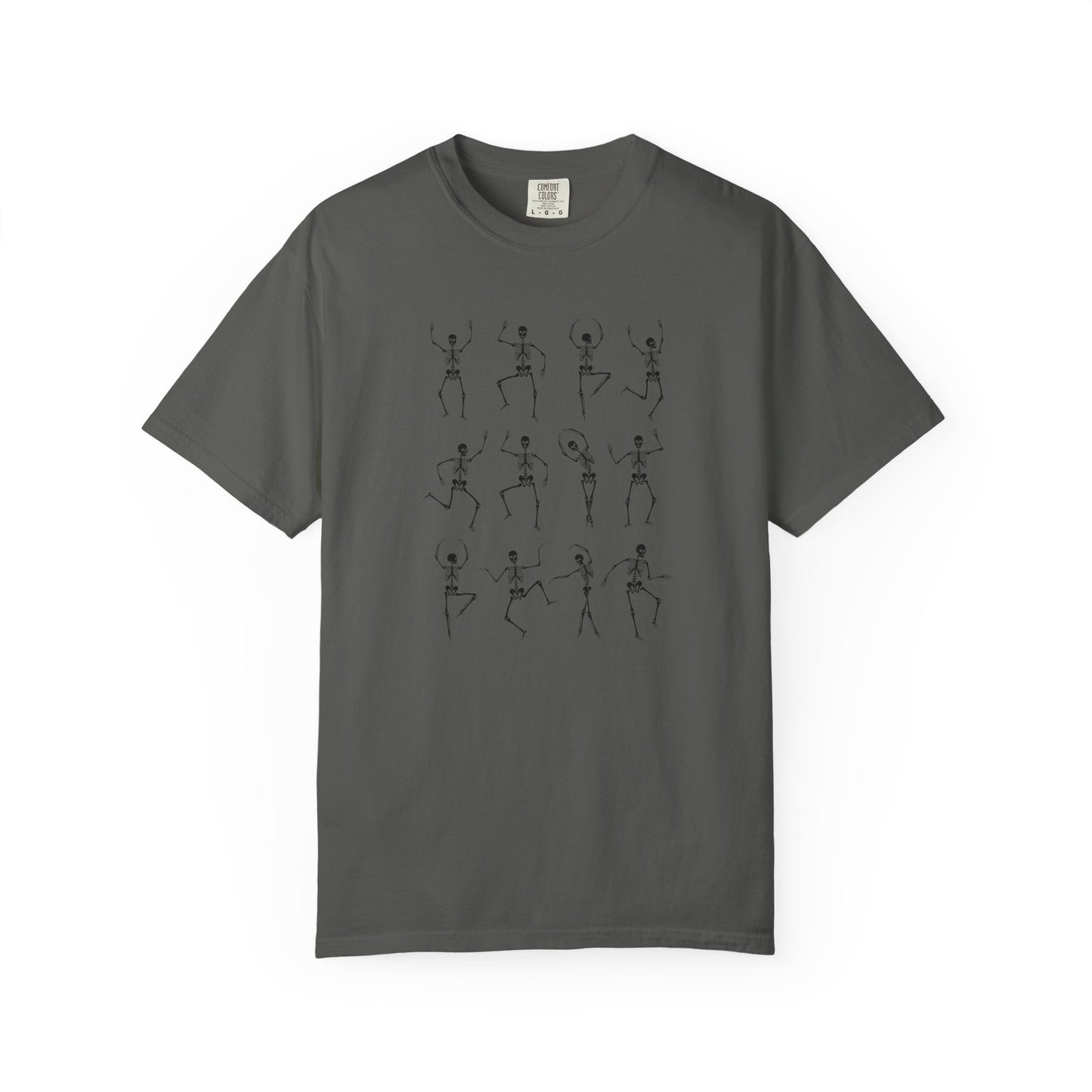 BLACK DANCING SKELETONS TEE