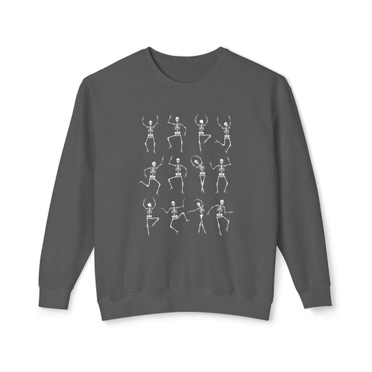 WHITE DANCING SKELETONS CREW